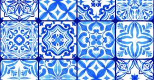 floral pattern tiles