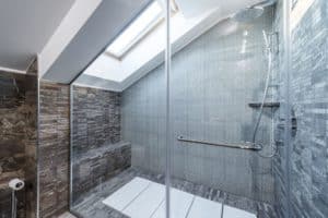 frameless shower